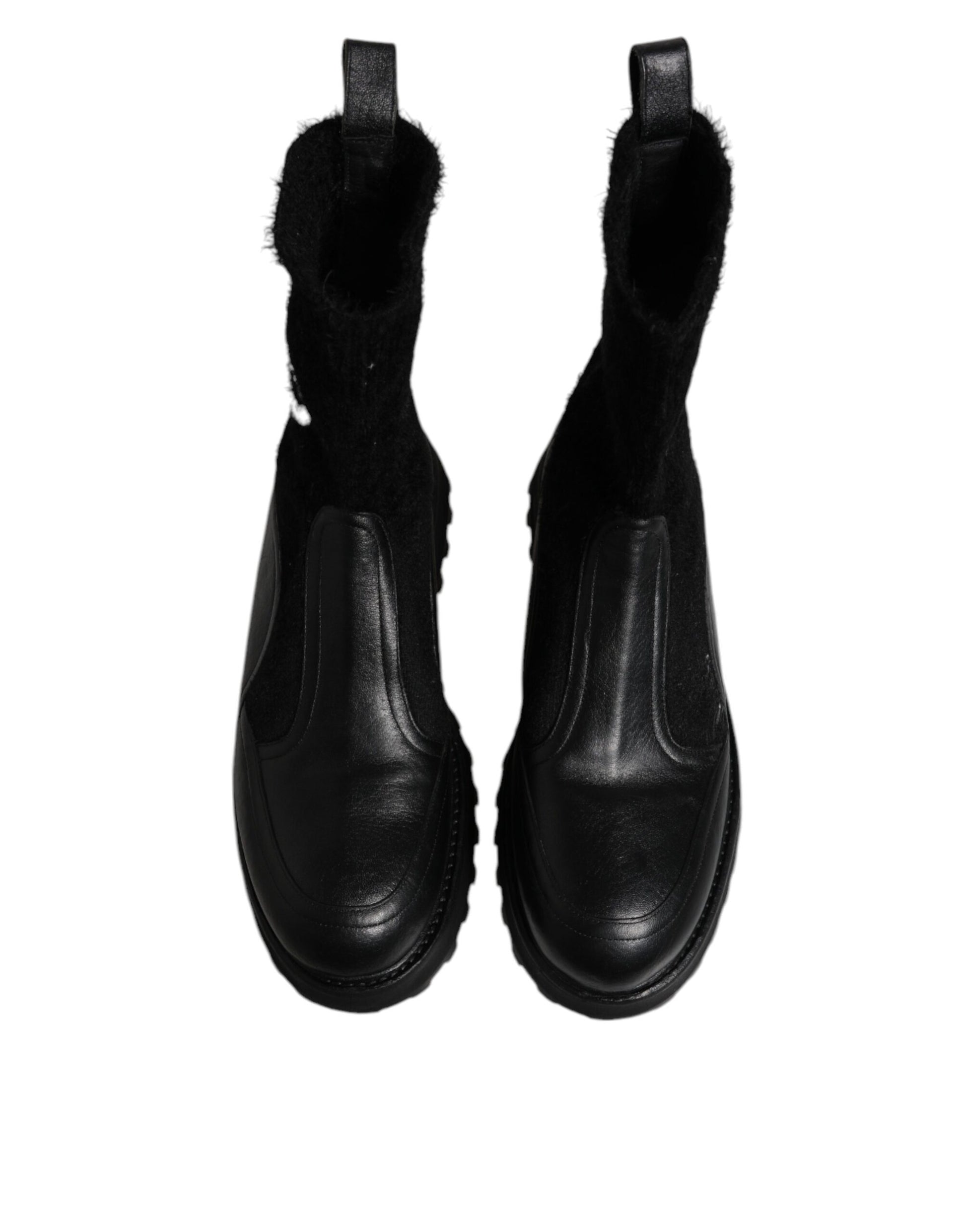 Calcetines Botines DG Logo Caballo Negro