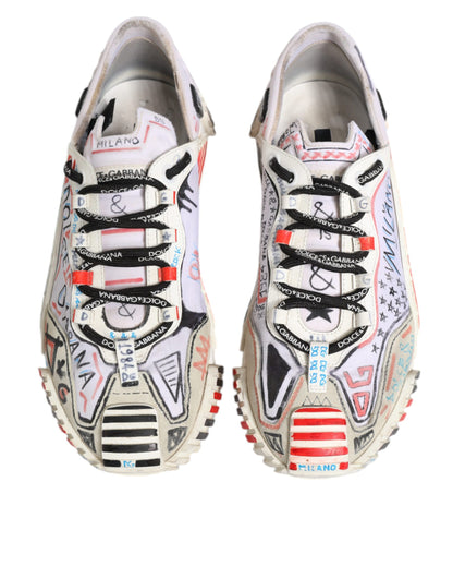 Zapatillas de tela de ante multicolor NS1