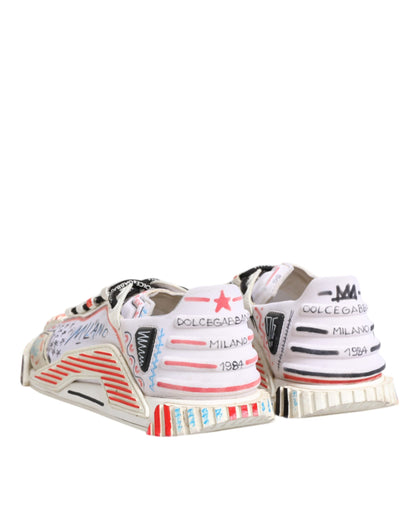 Zapatillas de tela de ante multicolor NS1