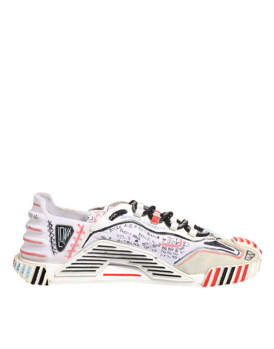 Zapatillas de tela de ante multicolor NS1