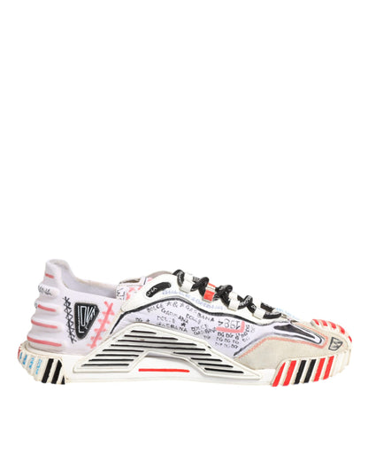 Zapatillas de tela de ante multicolor NS1