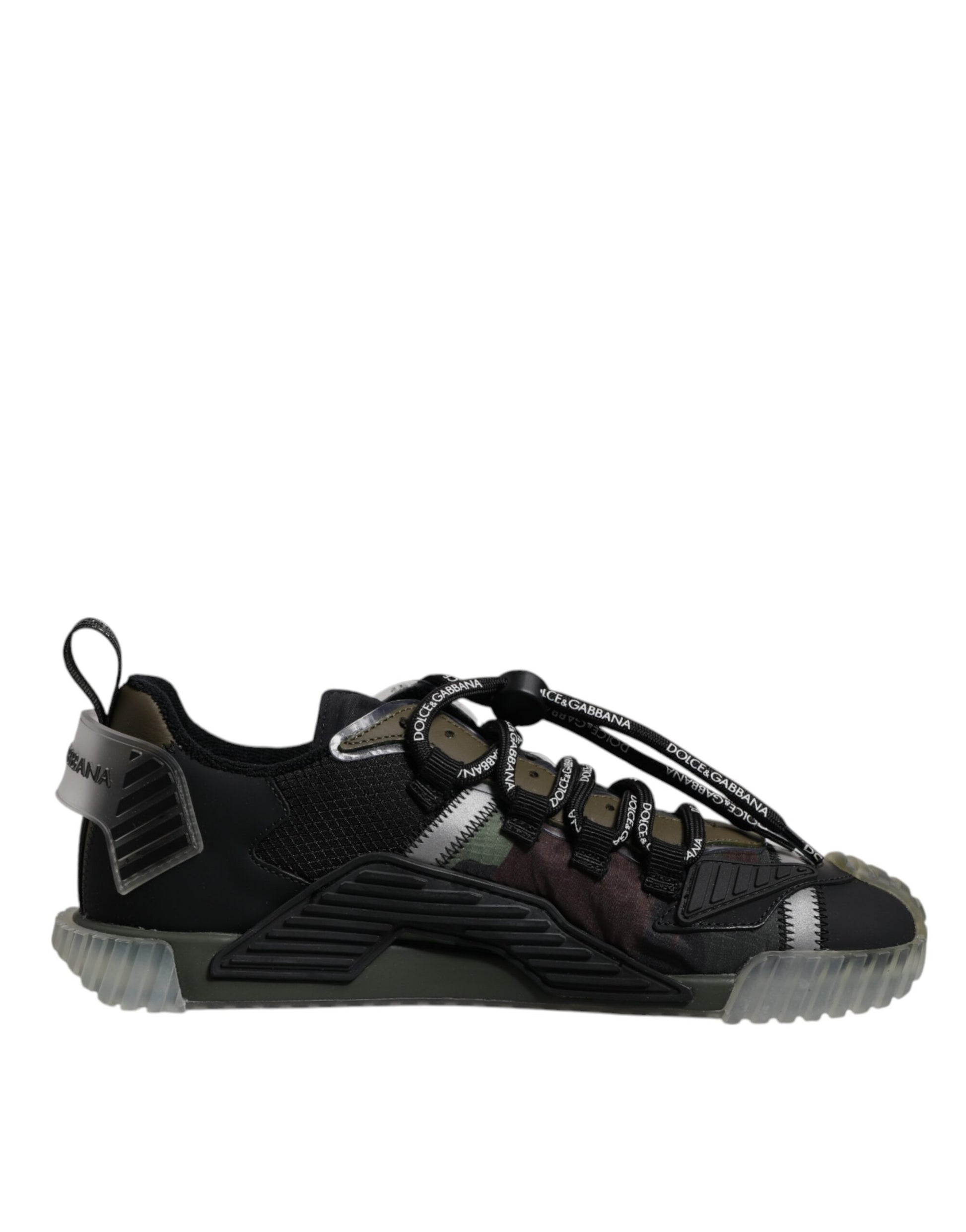 Black Green Camo NS1 Low Top Sneakers Shoes