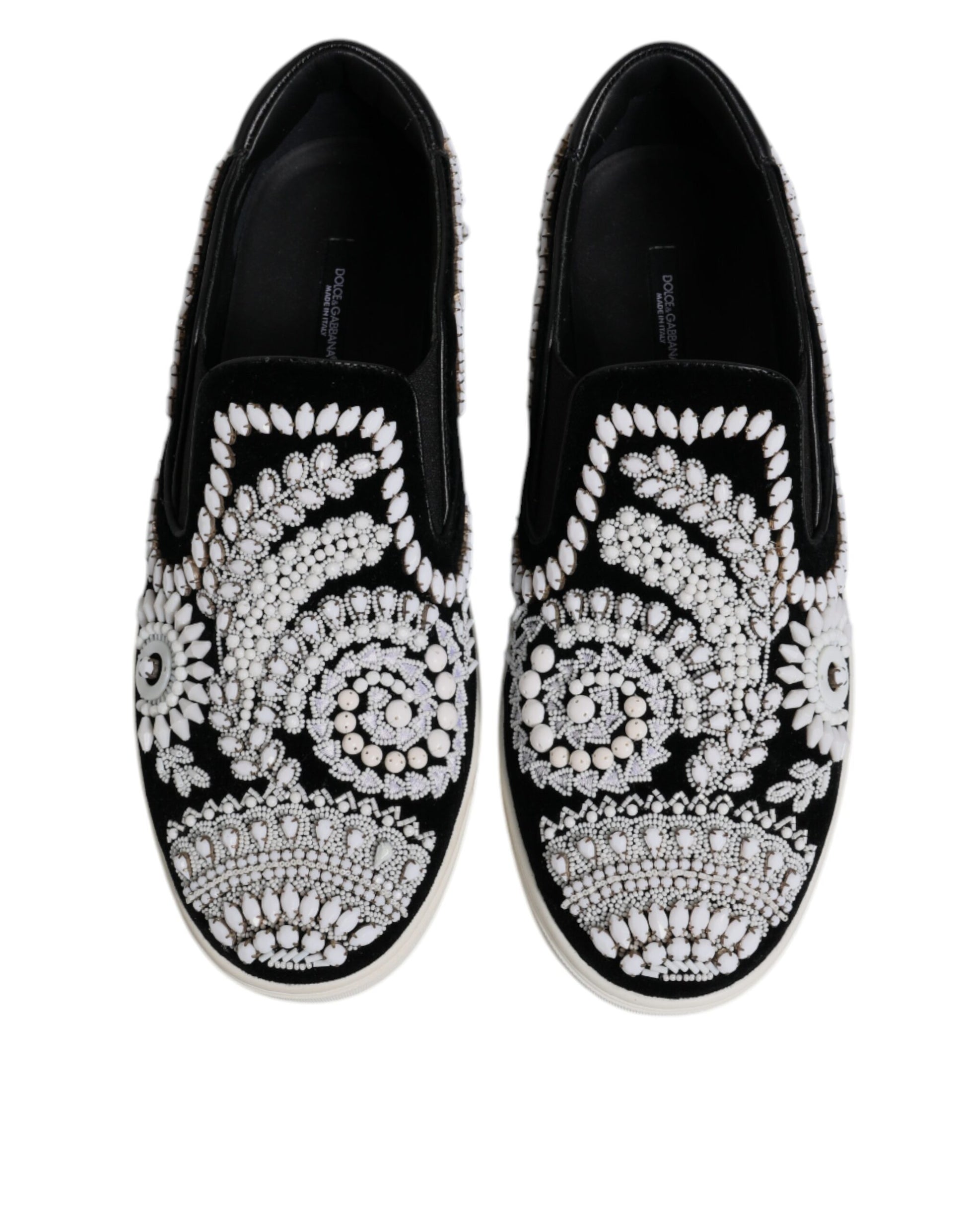 Zapatos Slip On London Negro Embellished Hombre