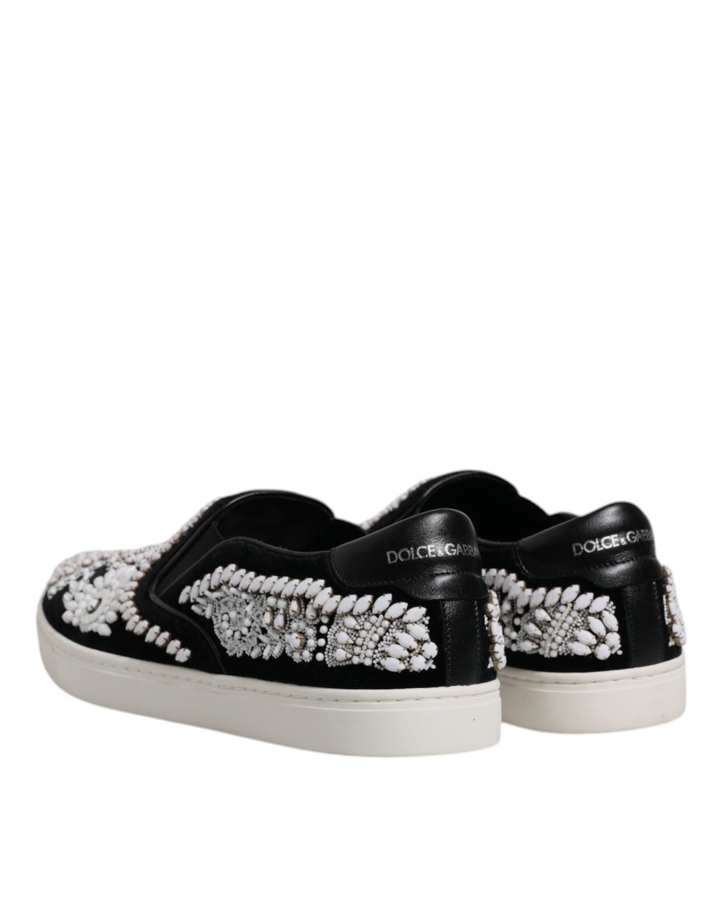 Zapatos Slip On London Negro Embellished Hombre