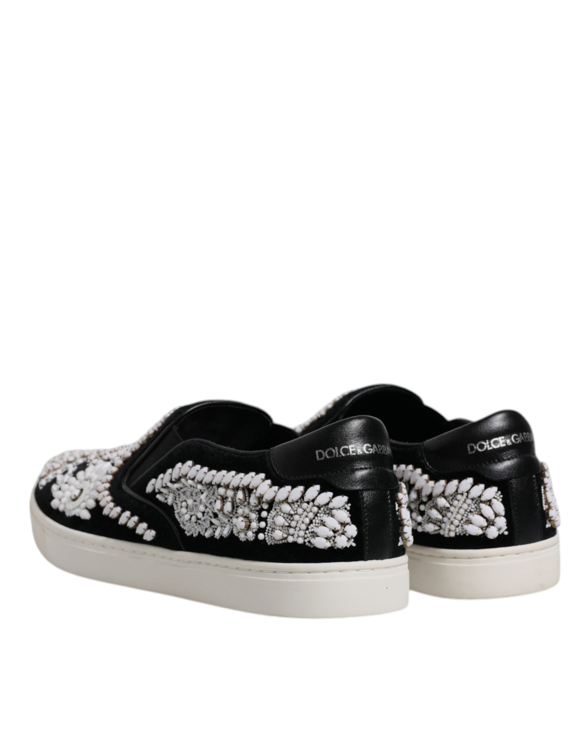 Zapatos Slip On London Negro Embellished Hombre