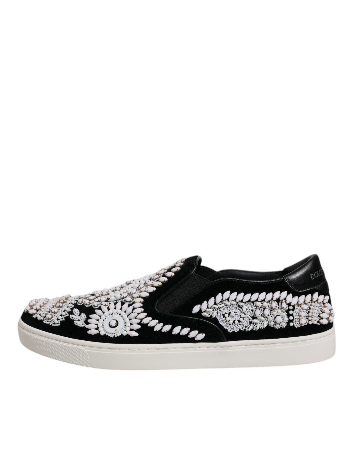 Zapatos Slip On London Negro Embellished Hombre