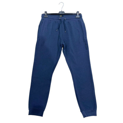 Blue Polyester Women Sport Pant