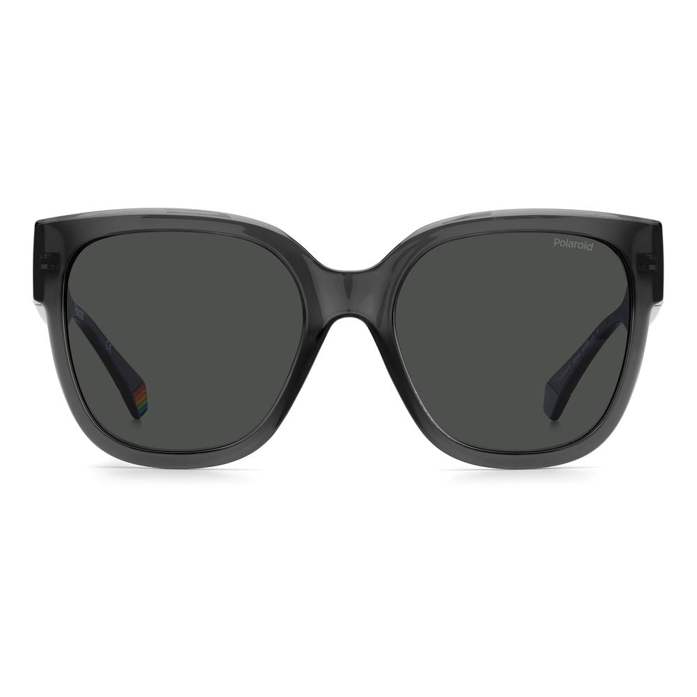 Gray Plastic Sunglasses