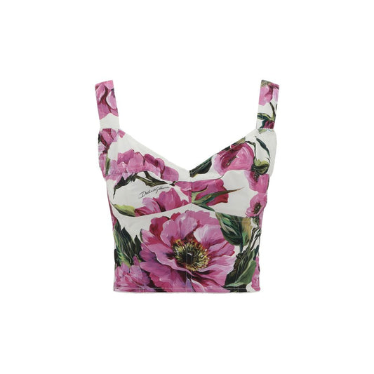 Floral bustier Top