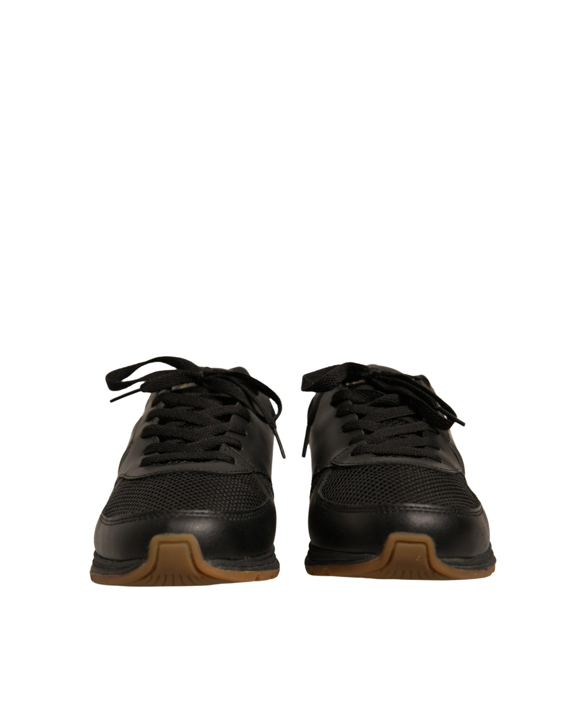 Black Gold Logo Casual Men Sneakers Shoes