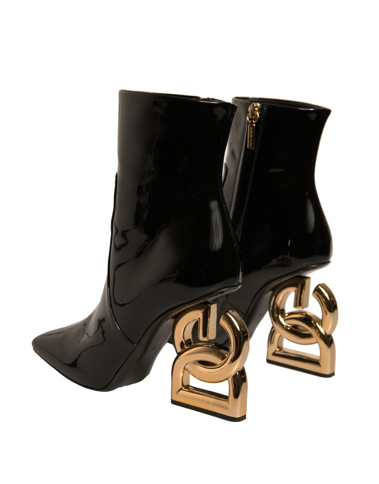 Botas de piel Jackie negras