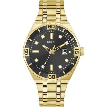 Reloj de acero inoxidable dorado