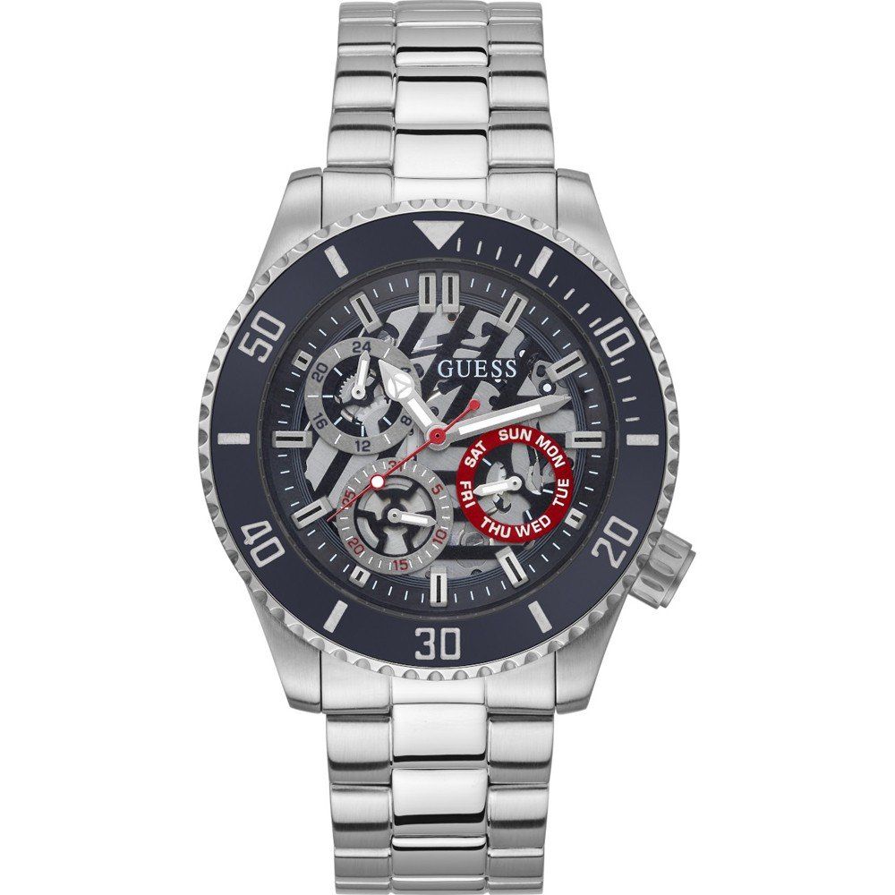 Reloj de acero inoxidable plateado