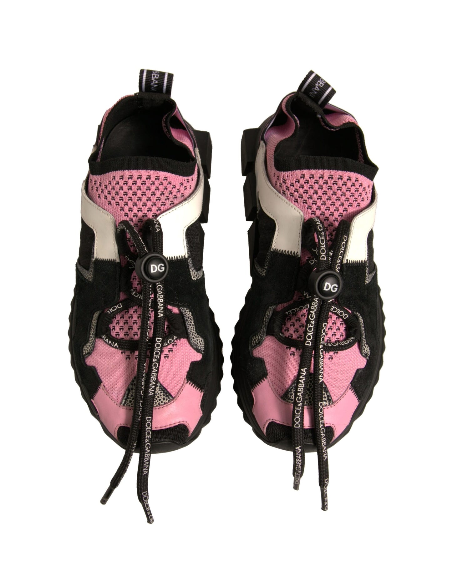 Black Pink Sorrento Trekking Sneakers Shoes