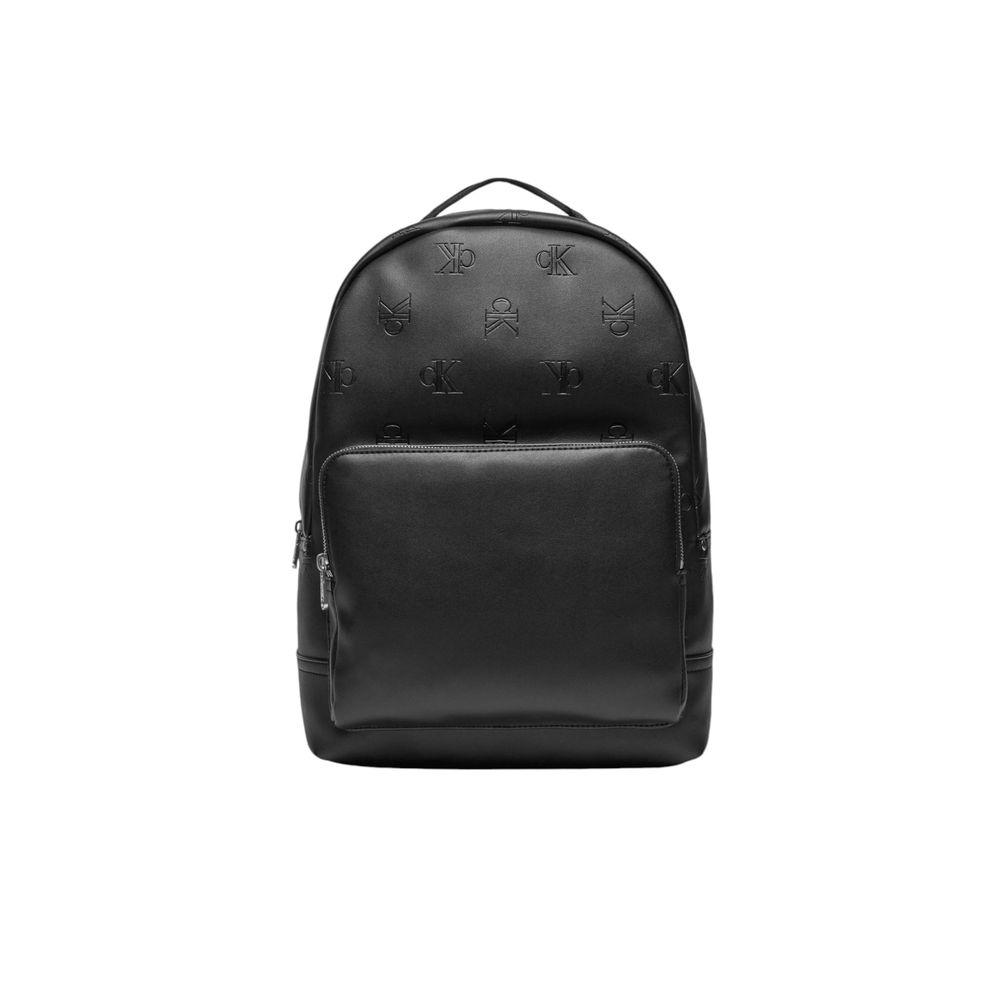 Black Polyethylene Backpack