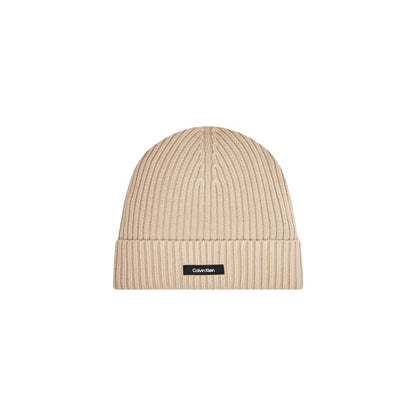 Beige Organic Cotton Hats & Cap