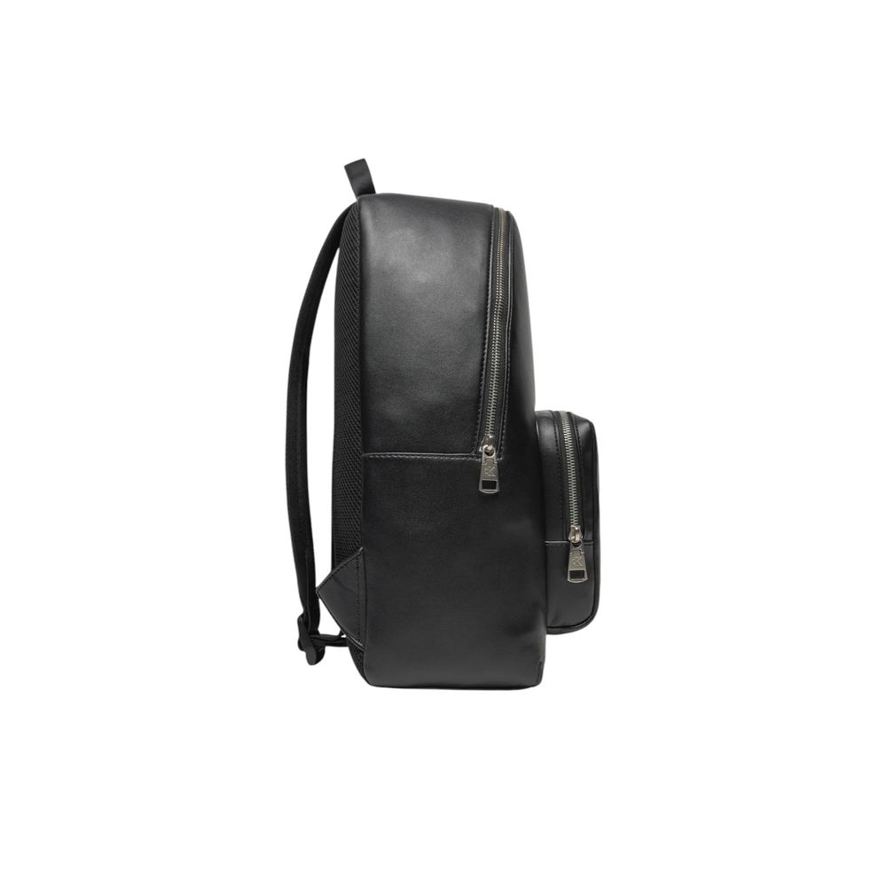 Black Polyethylene Backpack