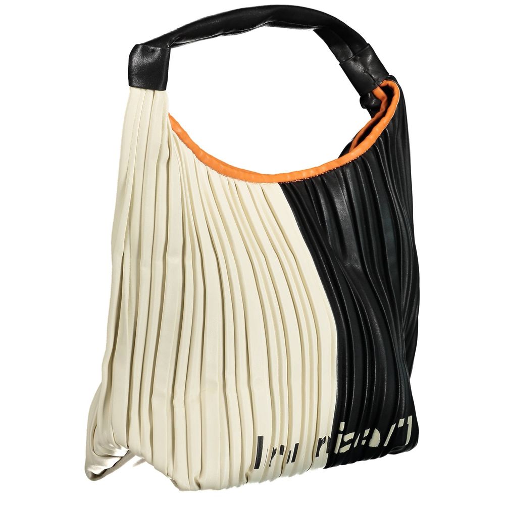 Bolso de polietileno negro para mujer