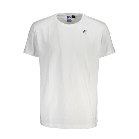 Camiseta blanca de algodón