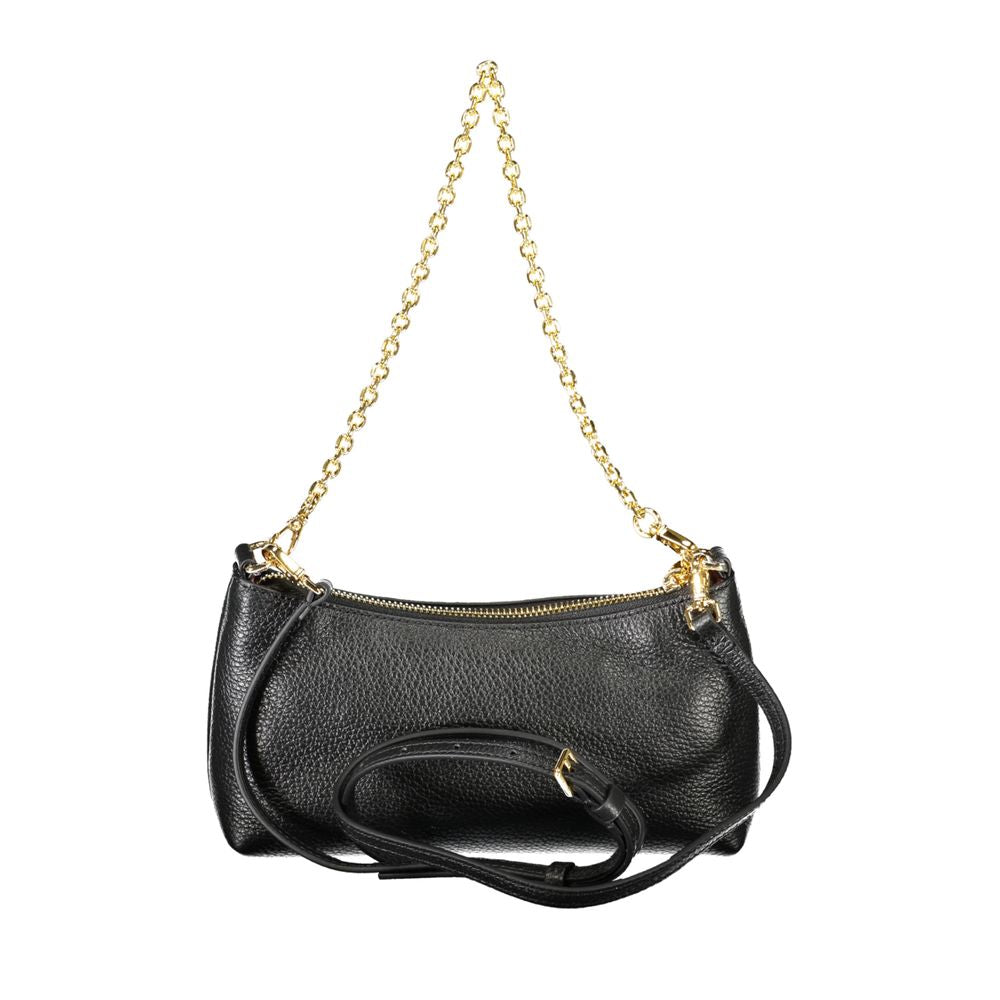 Bolso de piel negro