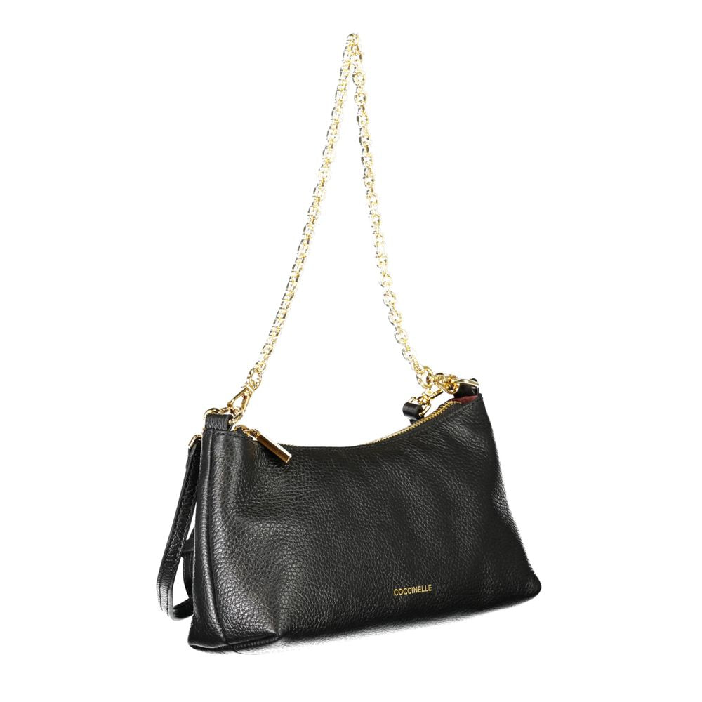 Bolso de piel negro