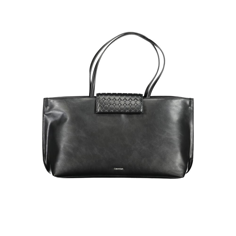 Bolso de poliéster negro