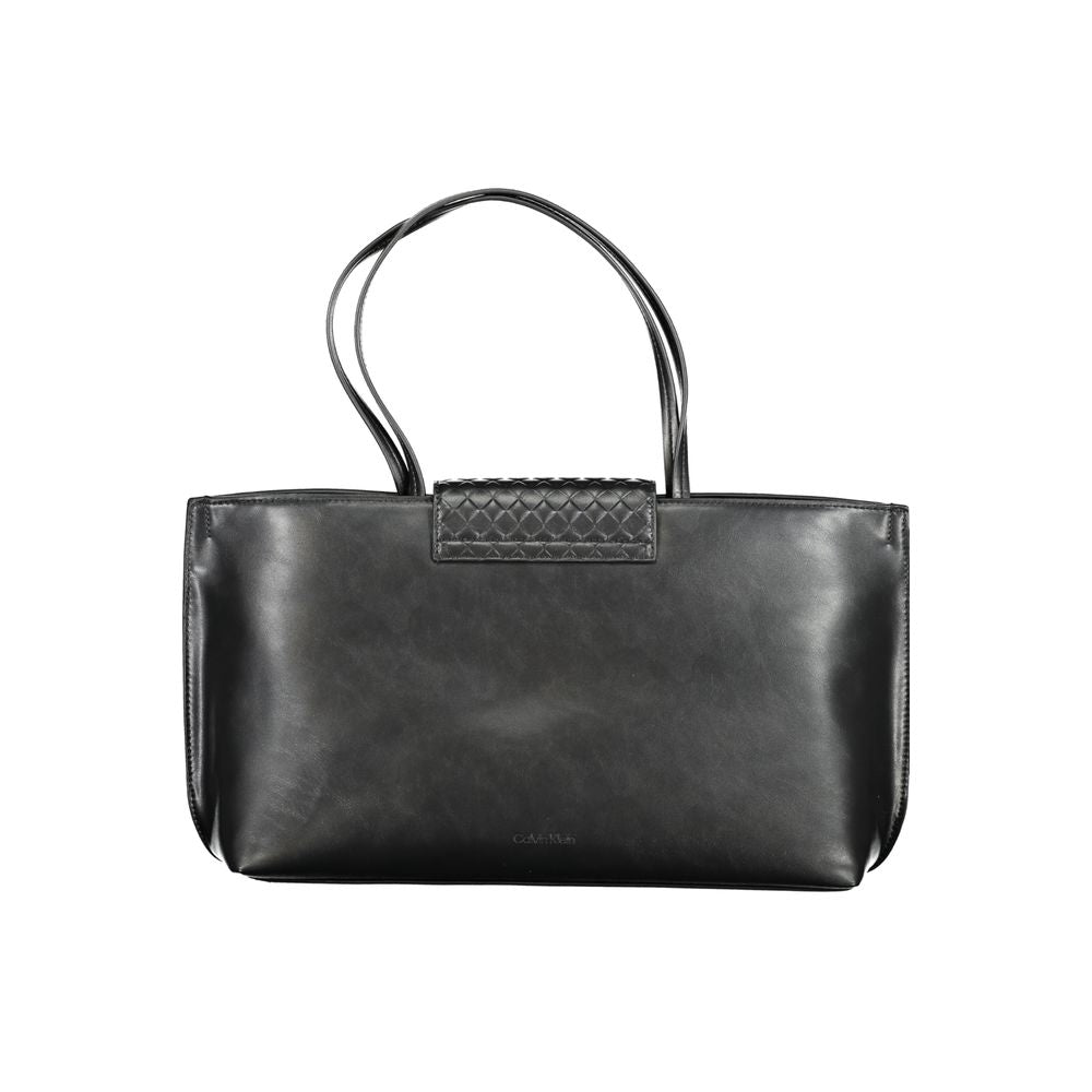 Bolso de poliéster negro