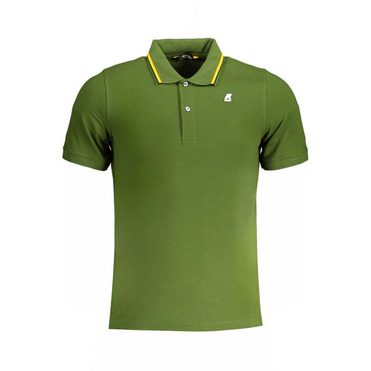 Polo de algodón verde