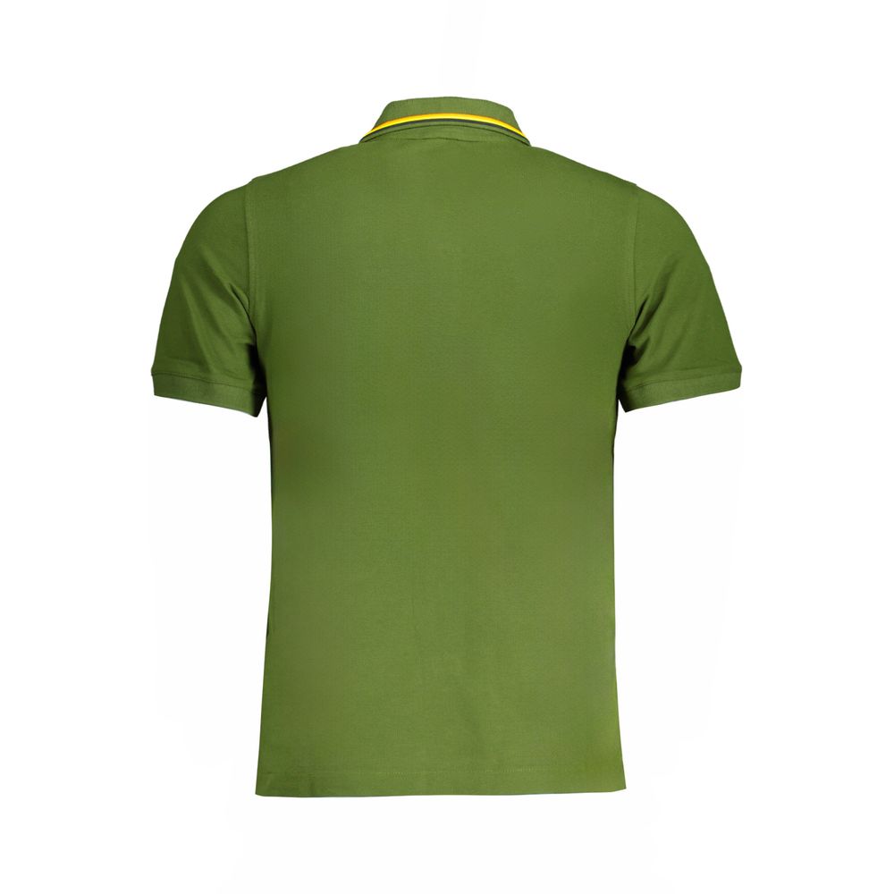 Polo de algodón verde