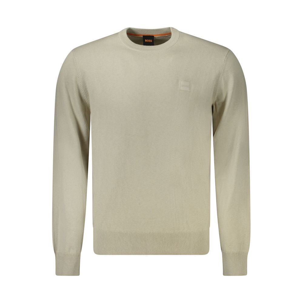 Jersey Beige Algodón Hombre