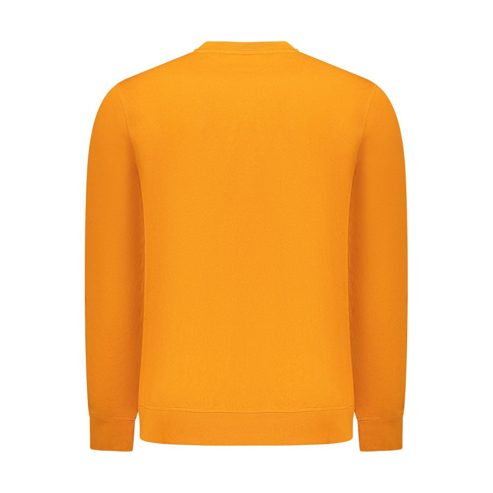 Jersey naranja de algodón para hombre