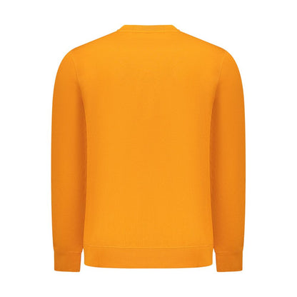 Jersey naranja de algodón para hombre