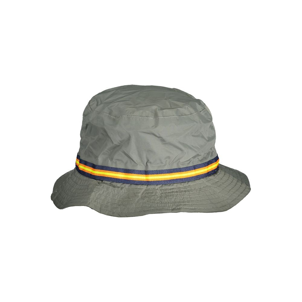 Green Polyamide Men Hat