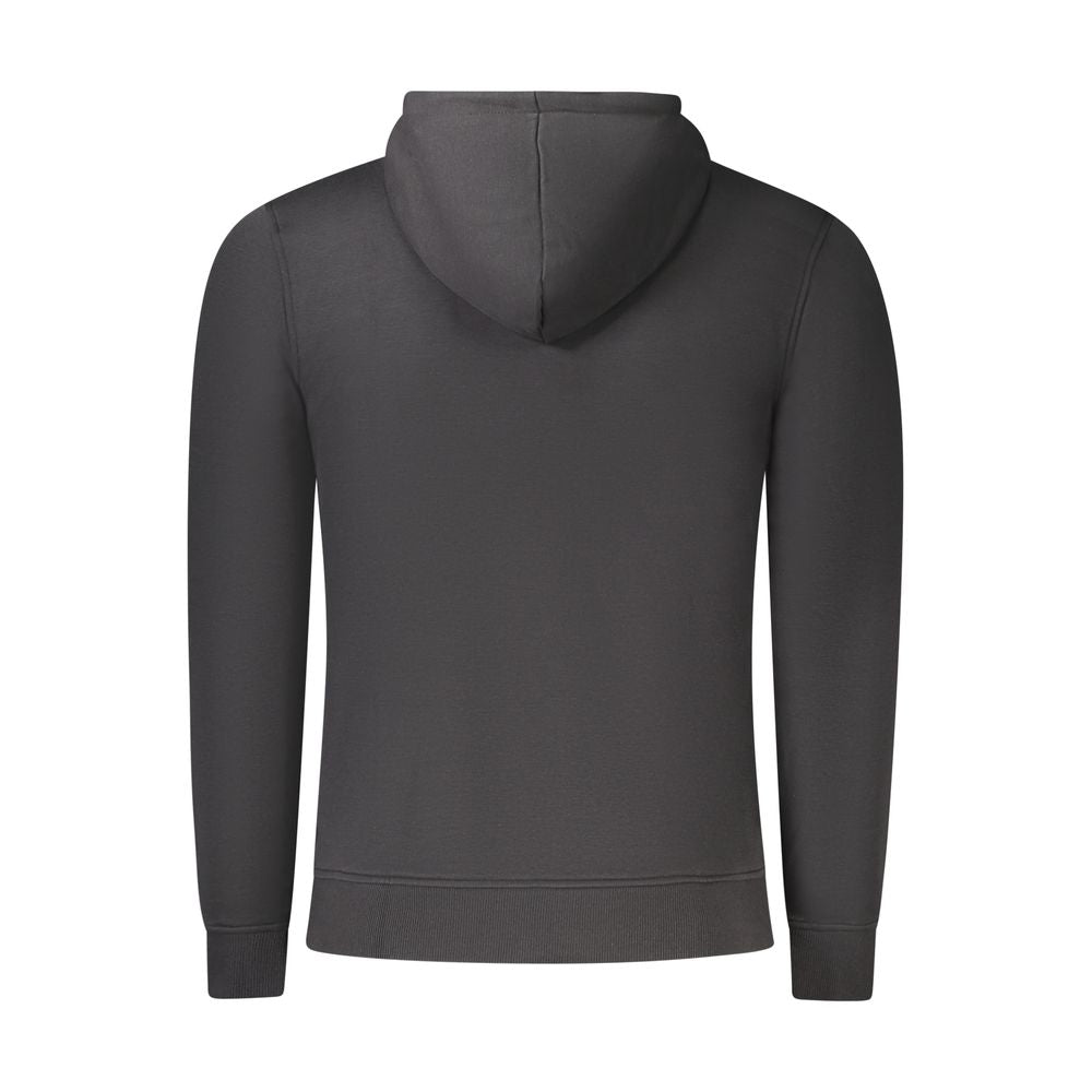 Black Polyester Men Sweater