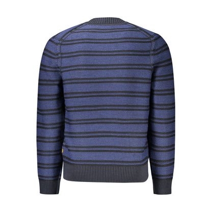 Blue Wool Men Sweater