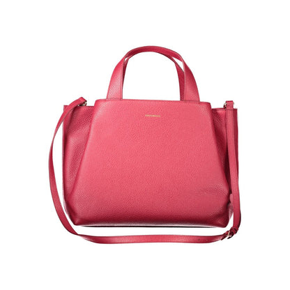 Red Leather Women Handbag