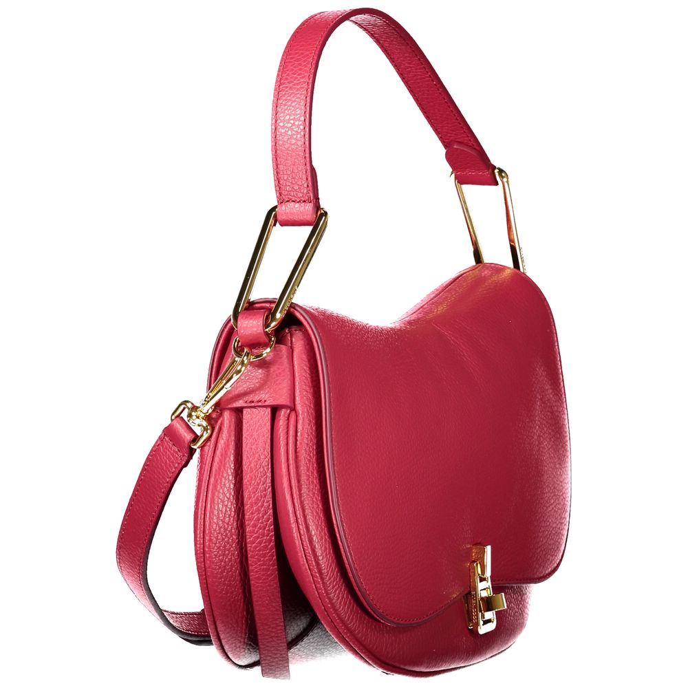 Red Leather Women Handbag