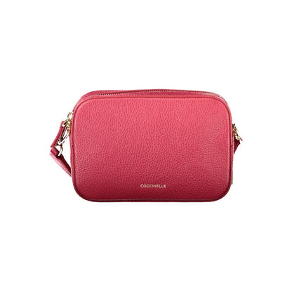 Red Leather Women Handbag