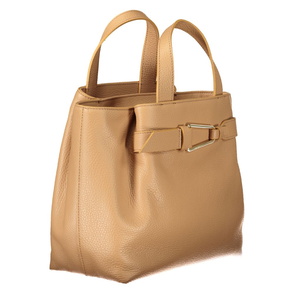 Brown Leather Women Handbag