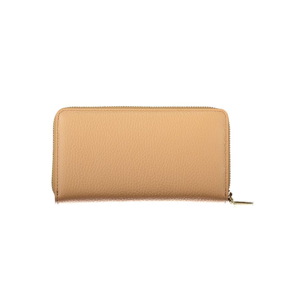 Brown Leather Women Wallet