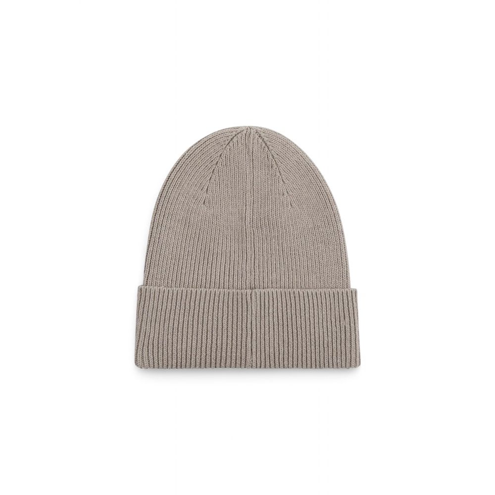 Beige Organic Cotton Hat