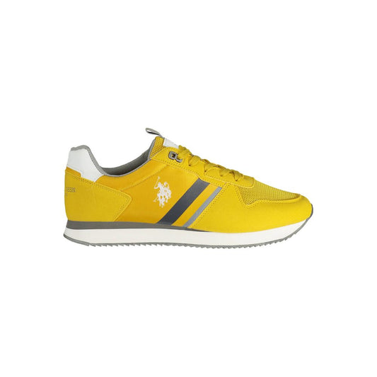 Sneaker Hombre Poliéster Amarillo