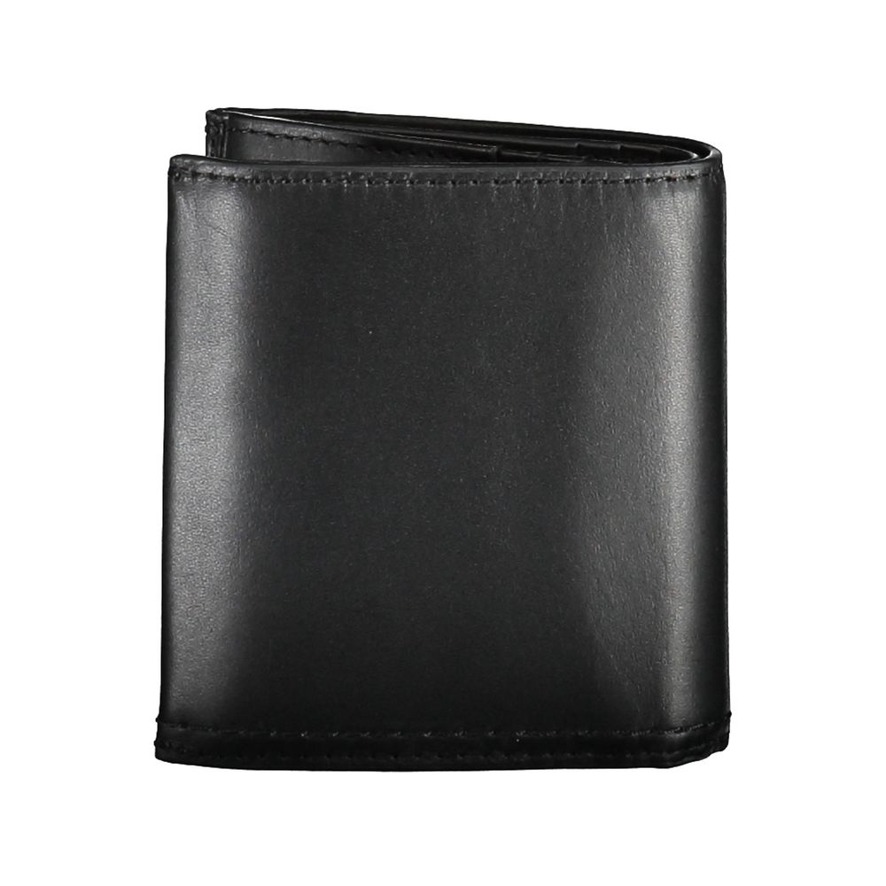 Cartera de hombre de piel negra