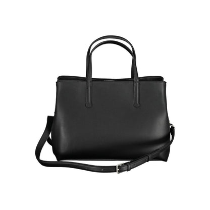 Bolso de poliéster negro