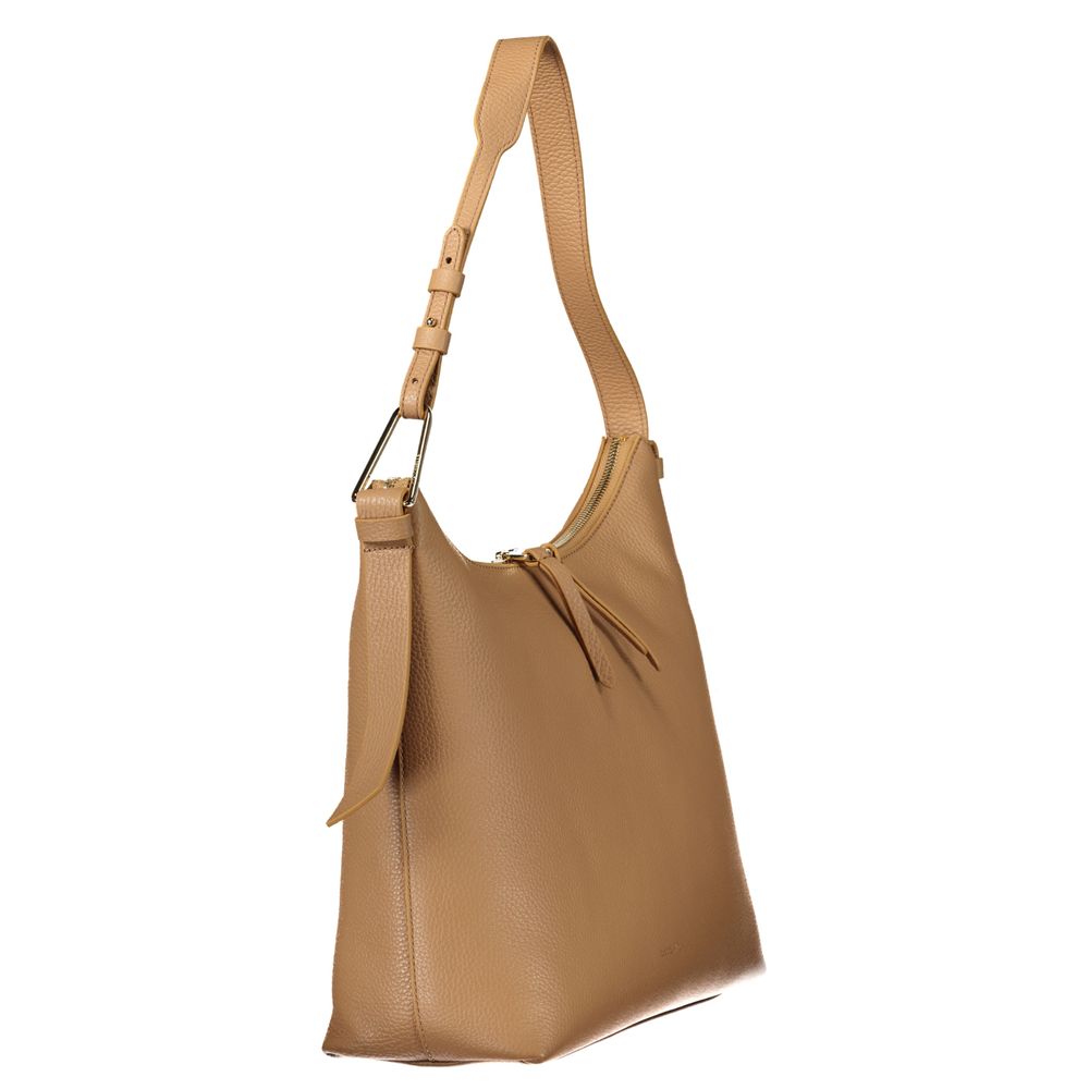 Brown Leather Women Handbag