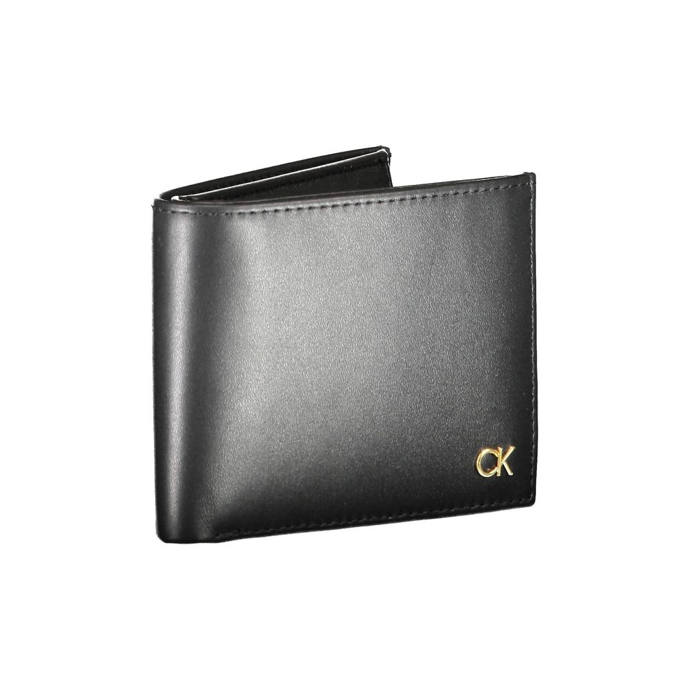 Black Leather Men Wallet