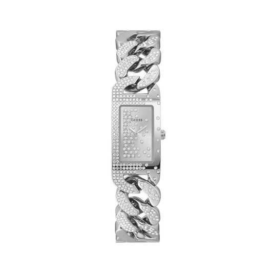 Reloj de acero inoxidable plateado