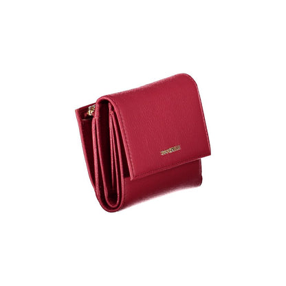 Red Leather Women Wallet