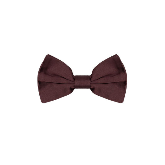 Burgundy Silk Bowty