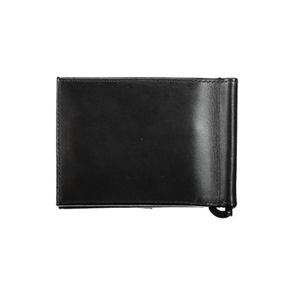 Cartera de hombre de piel negra